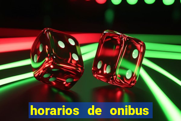 horarios de onibus cassino cidade nova